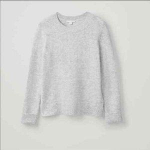 COS NWT Alpaca blend wool sweater - gray, sz M